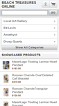 Mobile Screenshot of beachtreasuresonline.com